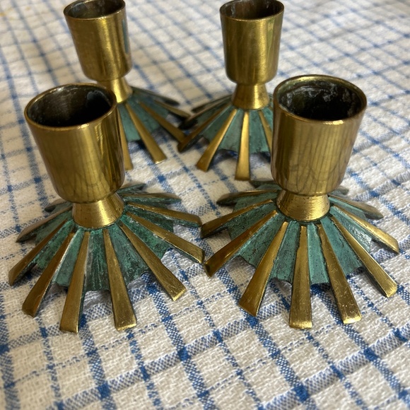 Vintage Other - MCM candlestick holders - Set of 4